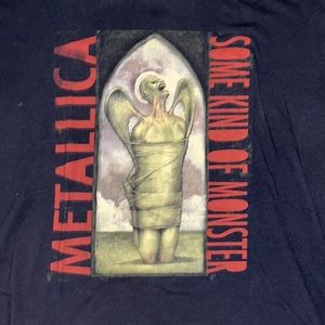 Metallica some kind of monster shirt size XL